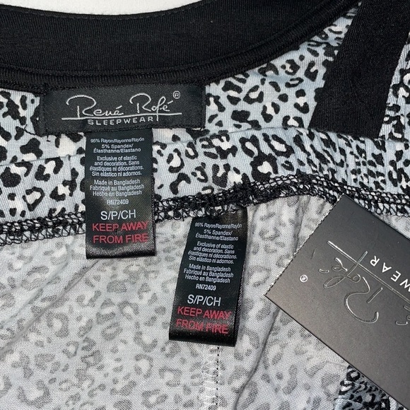 New Rene Rofe Women's 2 Piece Pajama Set PJs - Picture 5 of 14